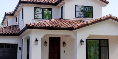 A Houston custom home in a nice neighborhood