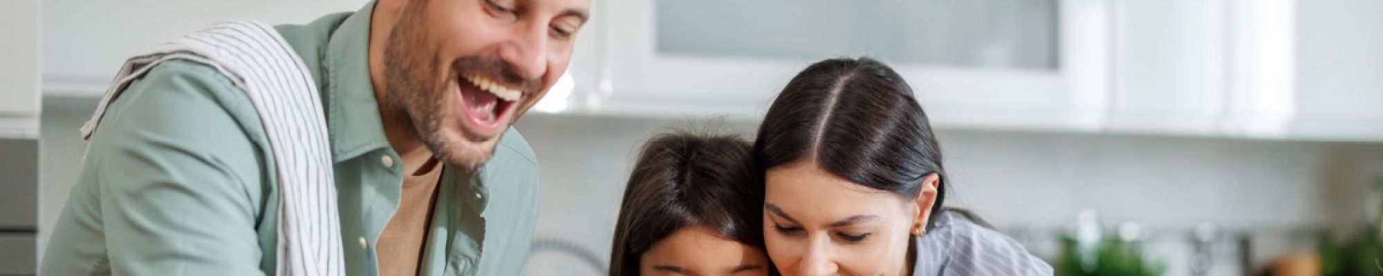 A family enjoying their Houston custom home