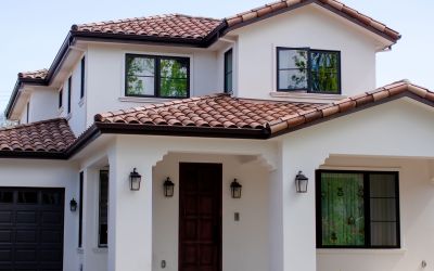 A Houston custom home in a nice neighborhood